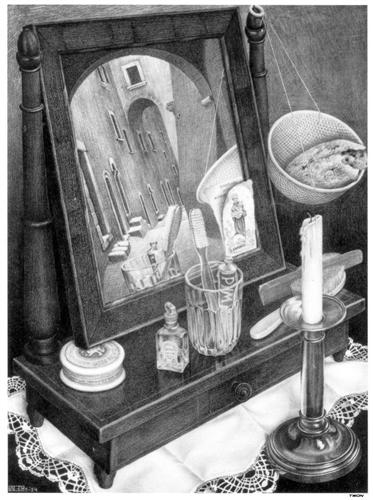 Escher_Candle-Mirror_1934.jpg