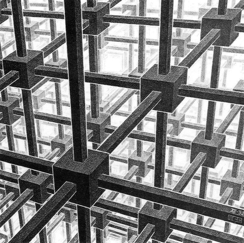 Escher_Cubic-Space-Division_1952.jpg
